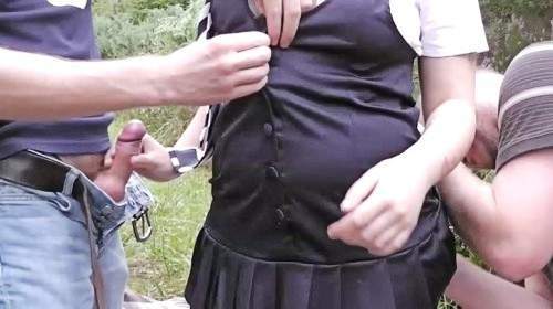SexyTia - Heftig! 2 x Muschi Besamung in Public von FREMDEN! 1 - Privatporno