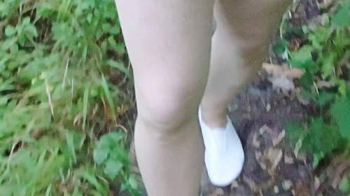 nylonjunge - Fetisch Spaziergang auf dem Seilbahnberg 1 - Privatporno
