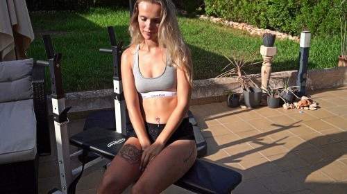 SandySugar - Beim Sport wurde ich immer heißer DIRTYTALK! 1 - Privatporno
