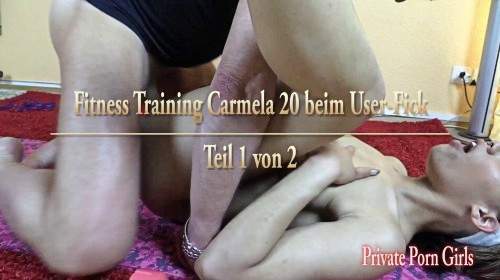 PrivateGirls - Beim Fitness Training gefickt Carmela 20 - Teil 1 1 - Privatporno